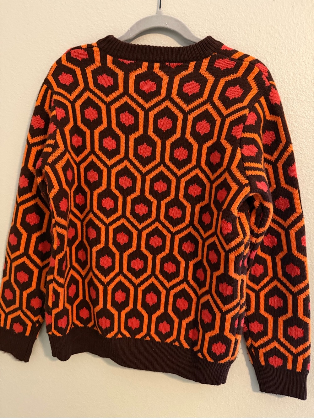 Shredders The Shining Overlook Hotel Axes Vintage Horror Sweater Halloween King - Picture 3 of 9